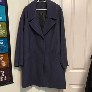 Marc Jacobs New York Deep Blue Fall or Winter Coat